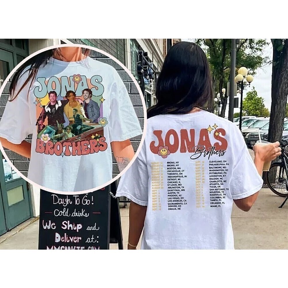 Jonas Brothers Retro Joe Jonas Fan Gift T-Shirt